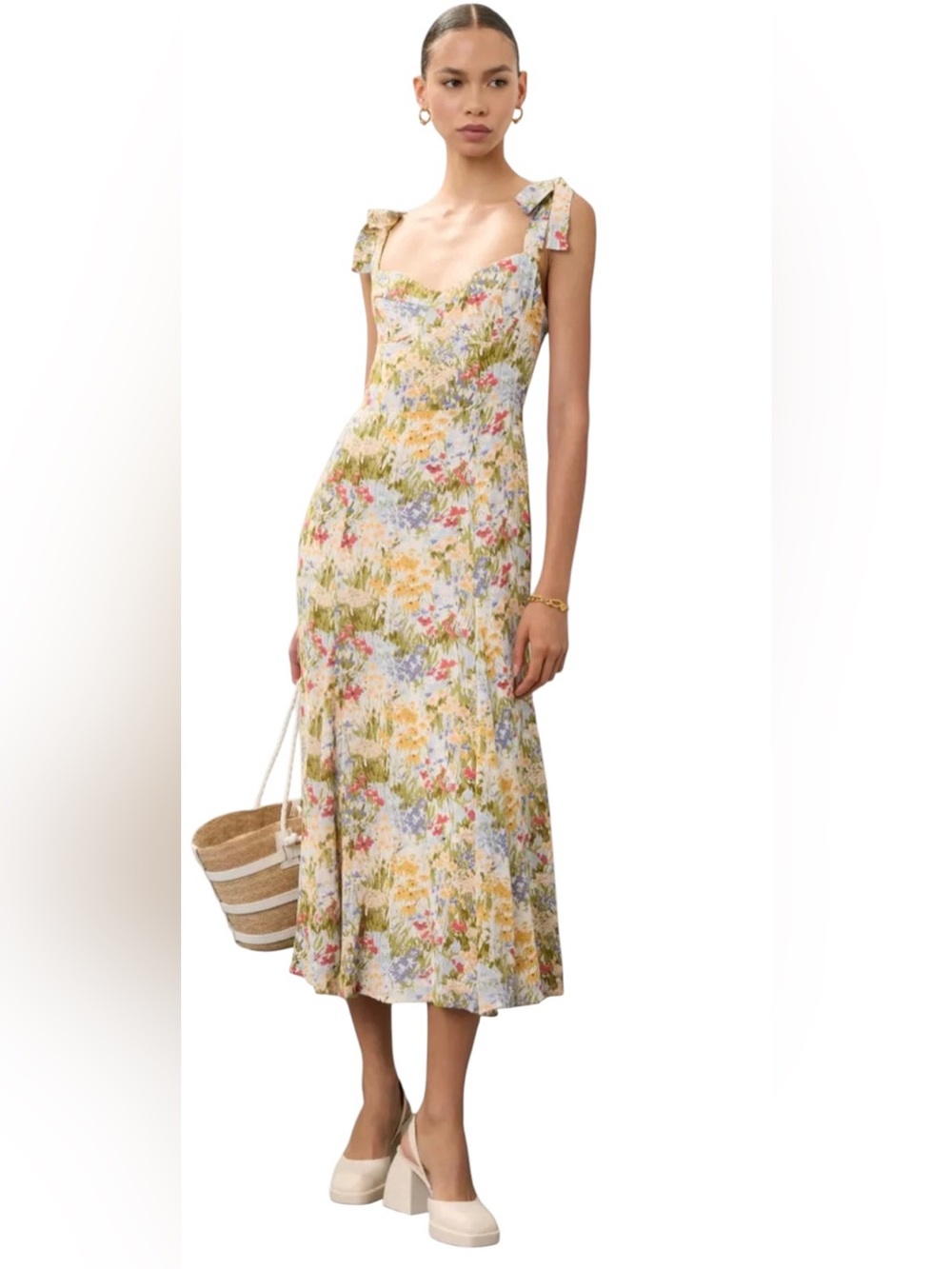 Reformation Nadira Floral Dress Size 4